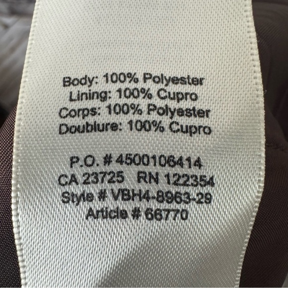 Wilfred Aritzia Size 4 Encoulement Jumpsuit Rust Brown Sleeveless Cropped V Neck - Picture 9 of 11